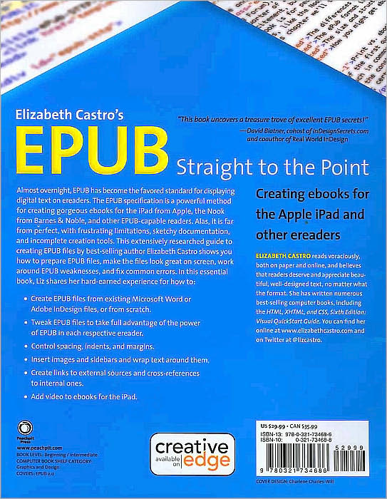 EPUB Straight to the Point: Creating ebooks for the Apple iPad and other ereaders