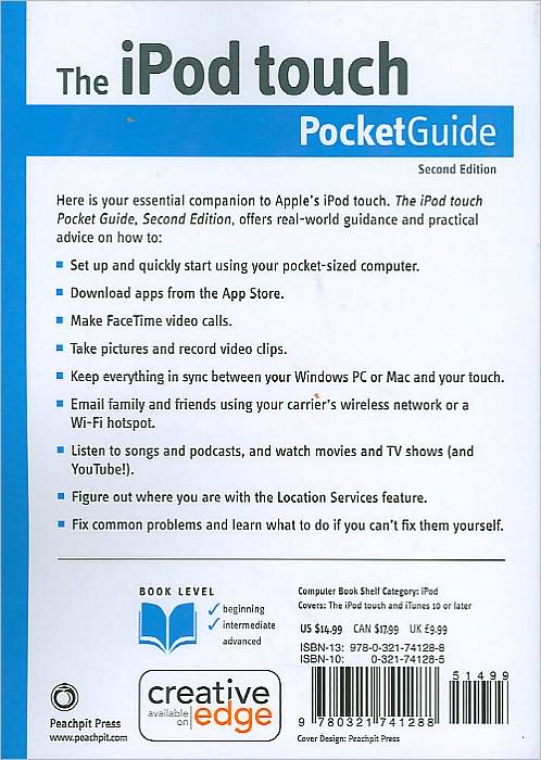 The iPod touch Pocket Guide