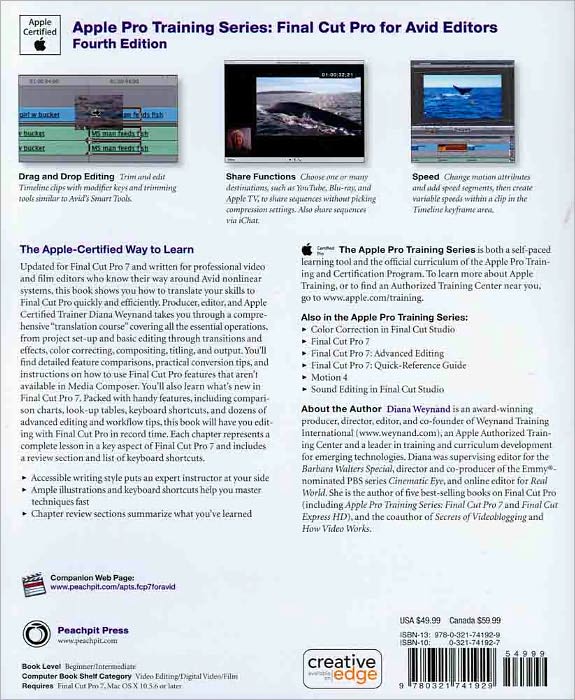 Final Cut Pro for Avid Editors (Apple Pro Training Series)