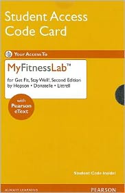 NEW MyFitnessLab -- Standalone Access Card -- for Get Fit, Stay Well!