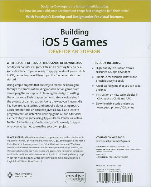 Building iOS 5 Games: Develop and Design
