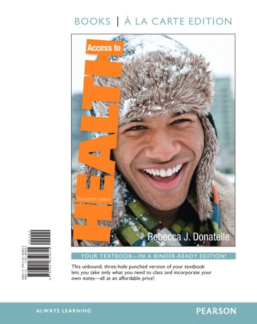 Access to Health, Books a la Carte Edition