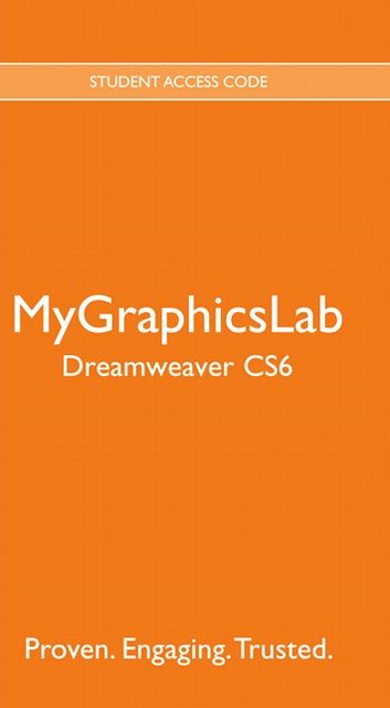 MyGraphicsLab -- Standalone Access Card -- for Adobe Dreamweaver CS6