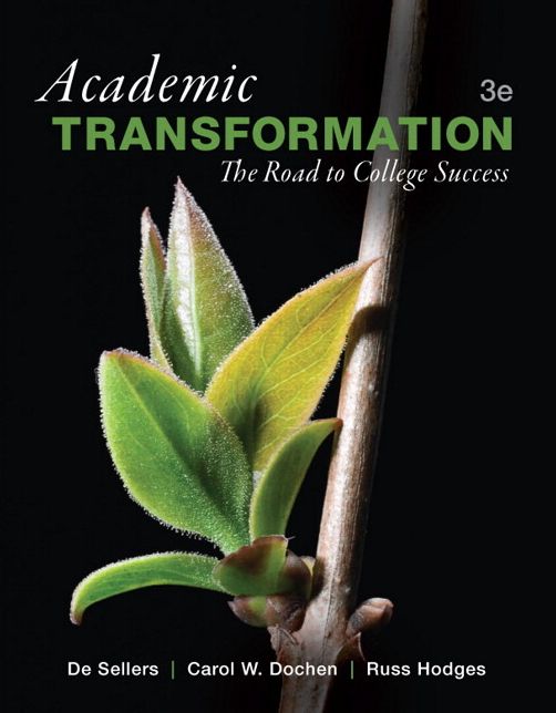 Academic Transformation : The Road to College Success
