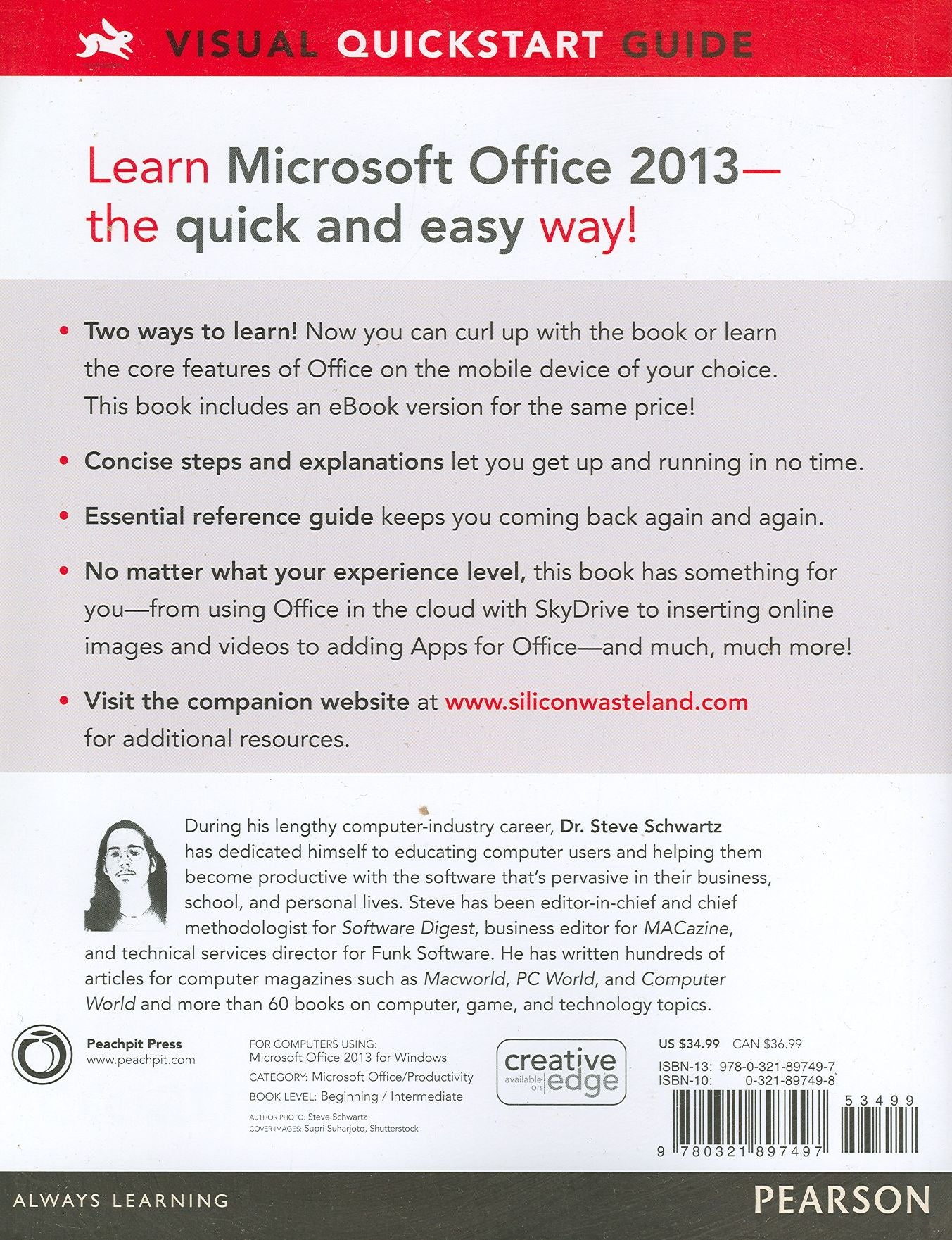 Microsoft Office 2013: Visual QuickStart Guide