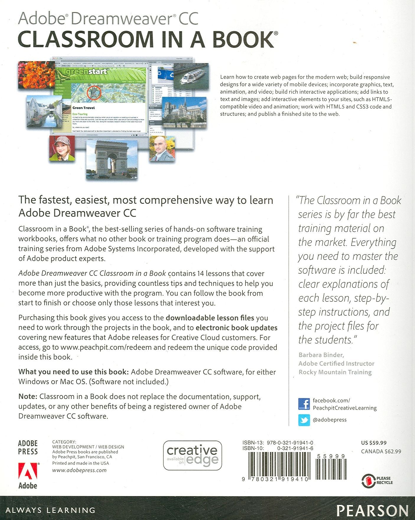 Adobe Dreamweaver CC Classroom in a Book