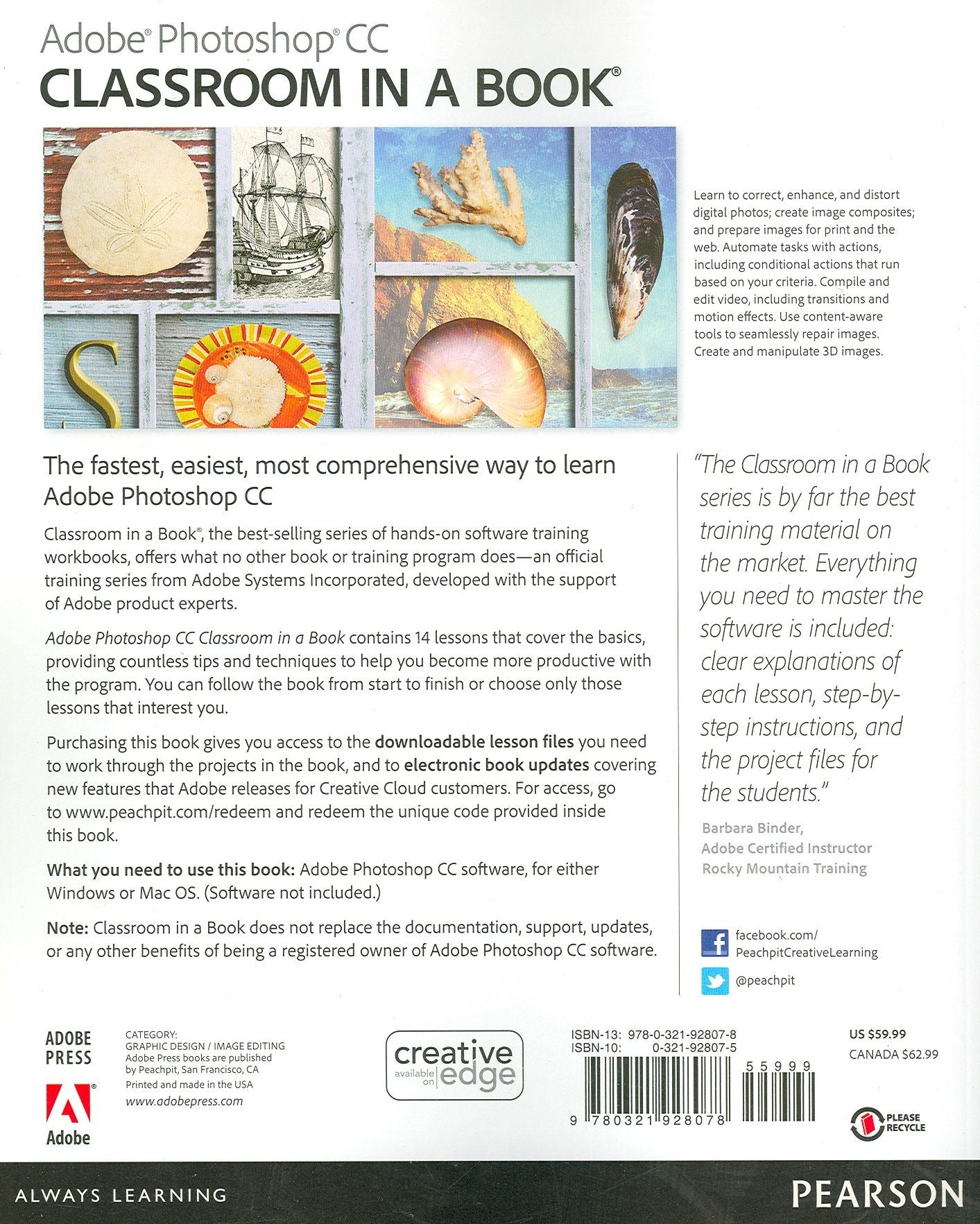 Adobe Photoshop CC Classroom in a Book