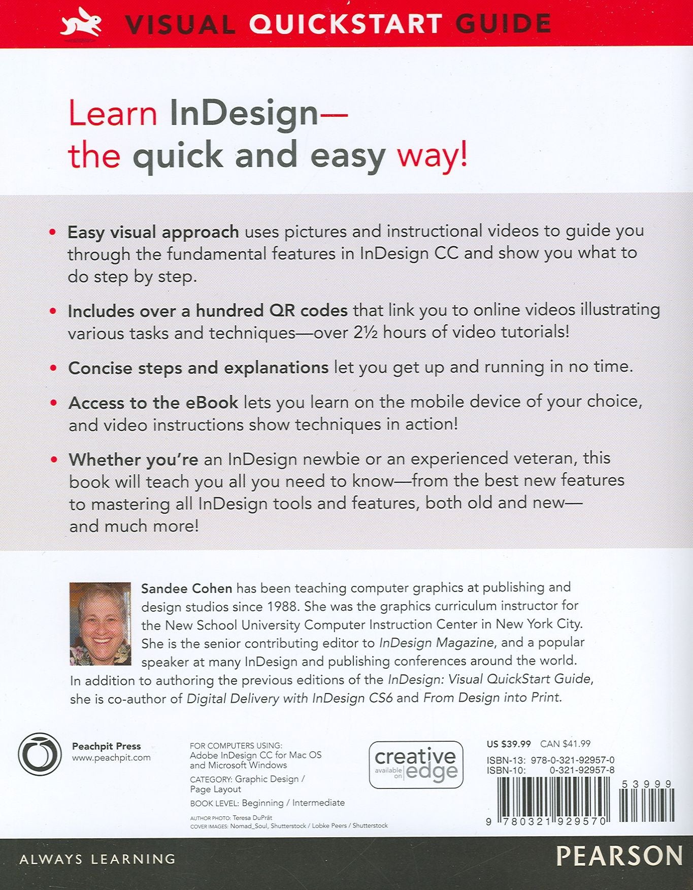 InDesign CC: Visual QuickStart Guide