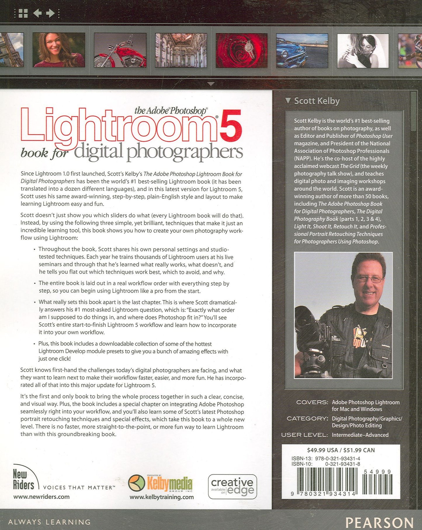 The Adobe Photoshop Lightroom 5 Book for Digital Photographers