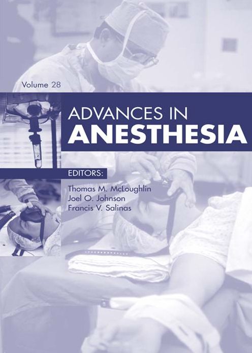 Advances in Anesthesia - E-Book