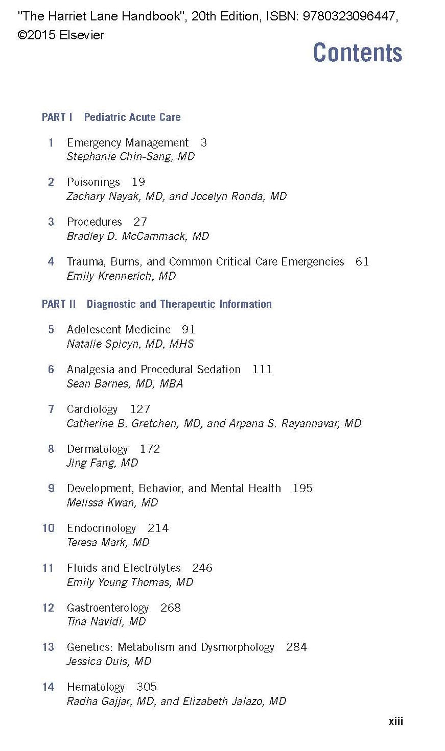 The Harriet Lane Handbook: Mobile Medicine Series, Expert Consult: Online and Print