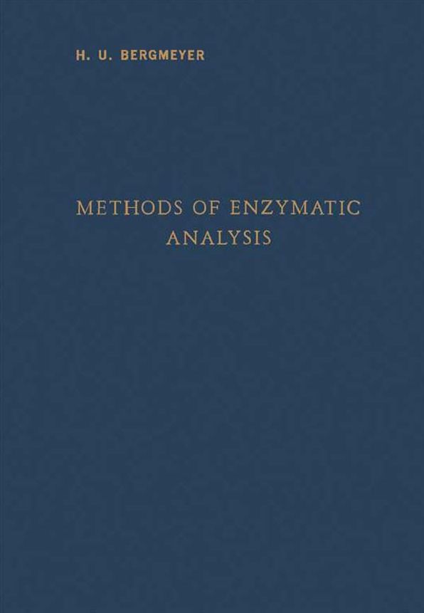 Methods of Enzymatic Analysis