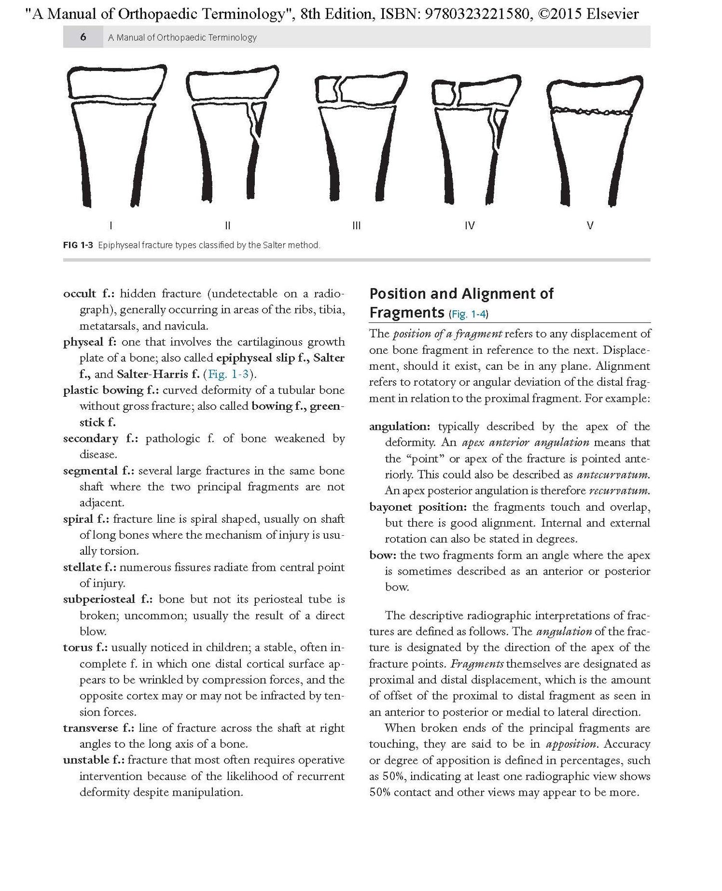 A Manual of Orthopaedic Terminology: Expert Consult - Online and Print