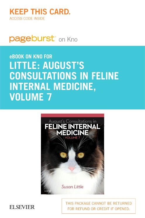 August's Consultations in Feline Internal Medicine : Pageburst on Kno