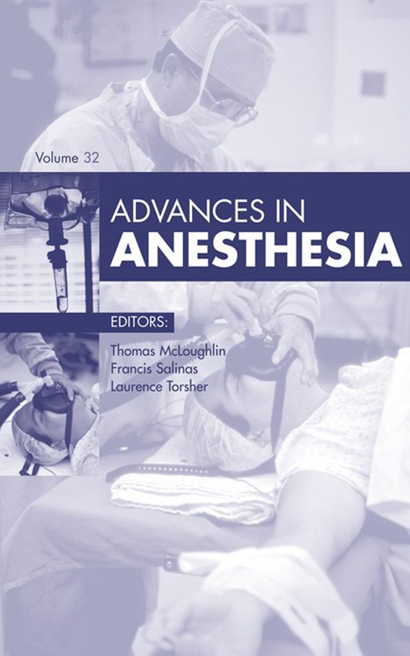 Advances in Anesthesia, E-Book