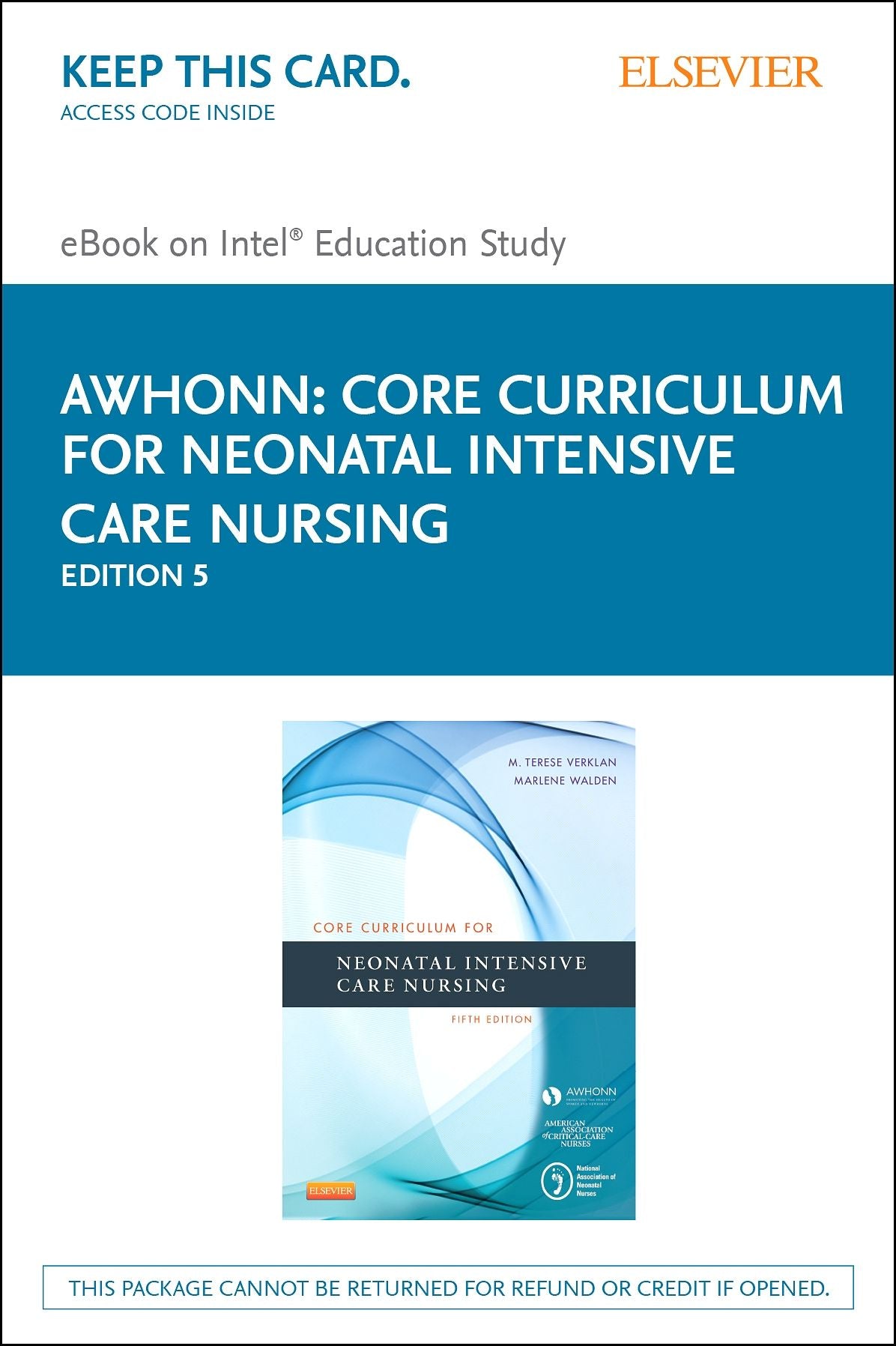 Core Curriculum for Neonatal Intensive Care Nursing - E-Book
