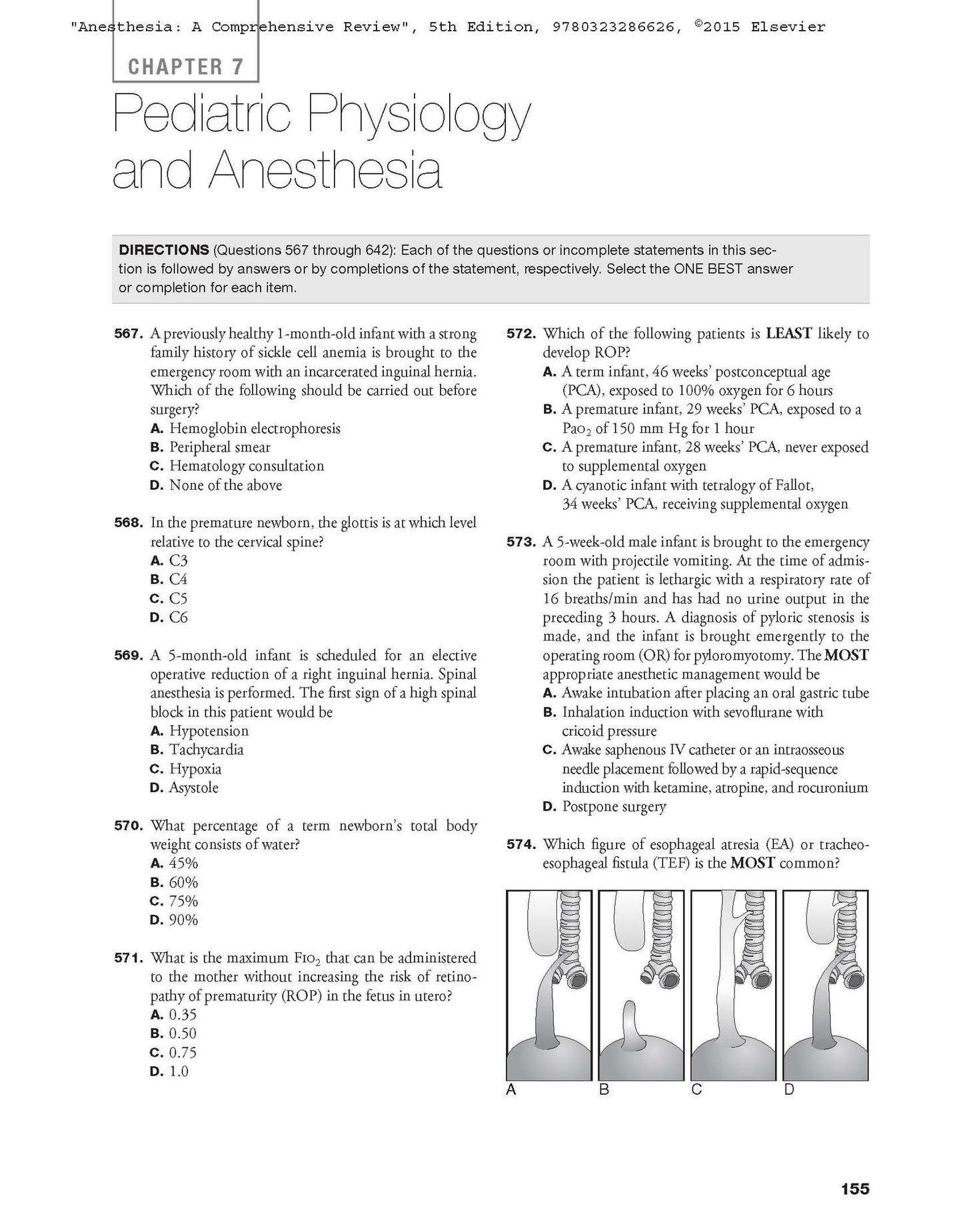 Anesthesia : A Comprehensive Review