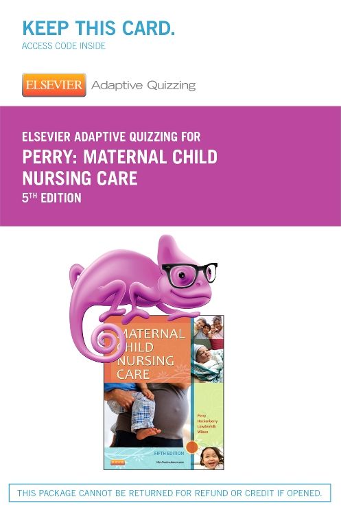 Elsevier Adaptive Quizzing for Perry Maternal Child Nursing Care Retail Access Card