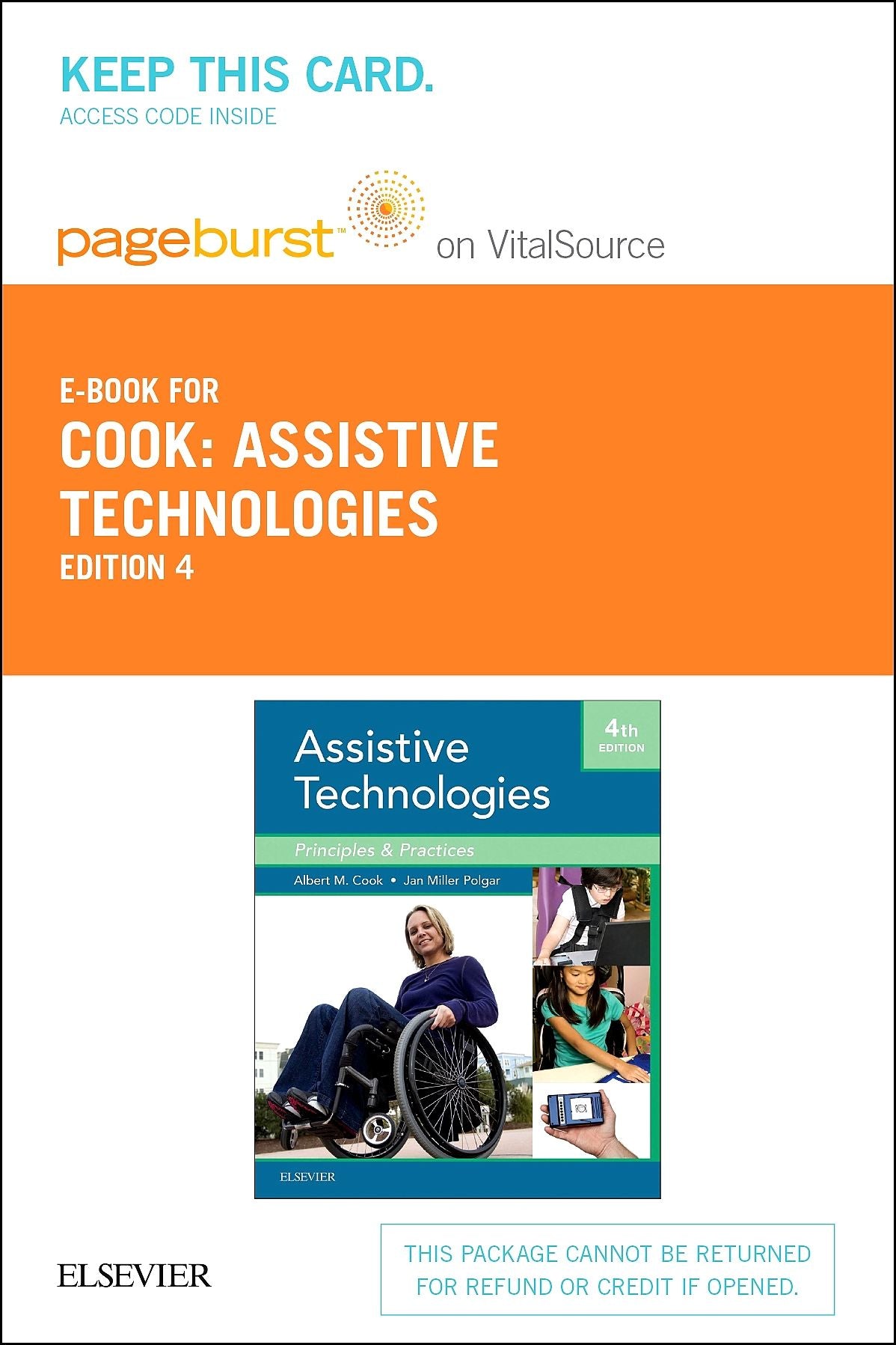 Assistive Technologies- E-Book: Principles and Practice