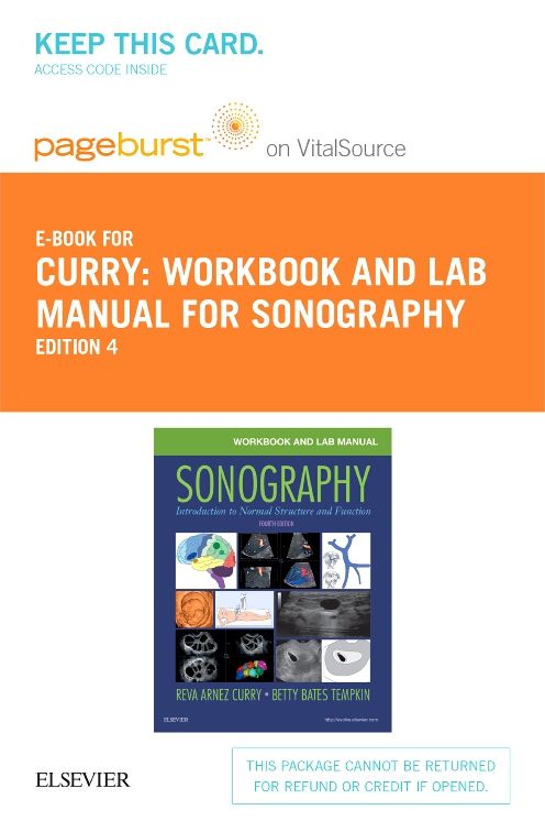 Workbook and Lab Manual for Sonography - Elsevier eBook on Vitalsource (Retail Access Card): Introduction to Normal Structure and Function