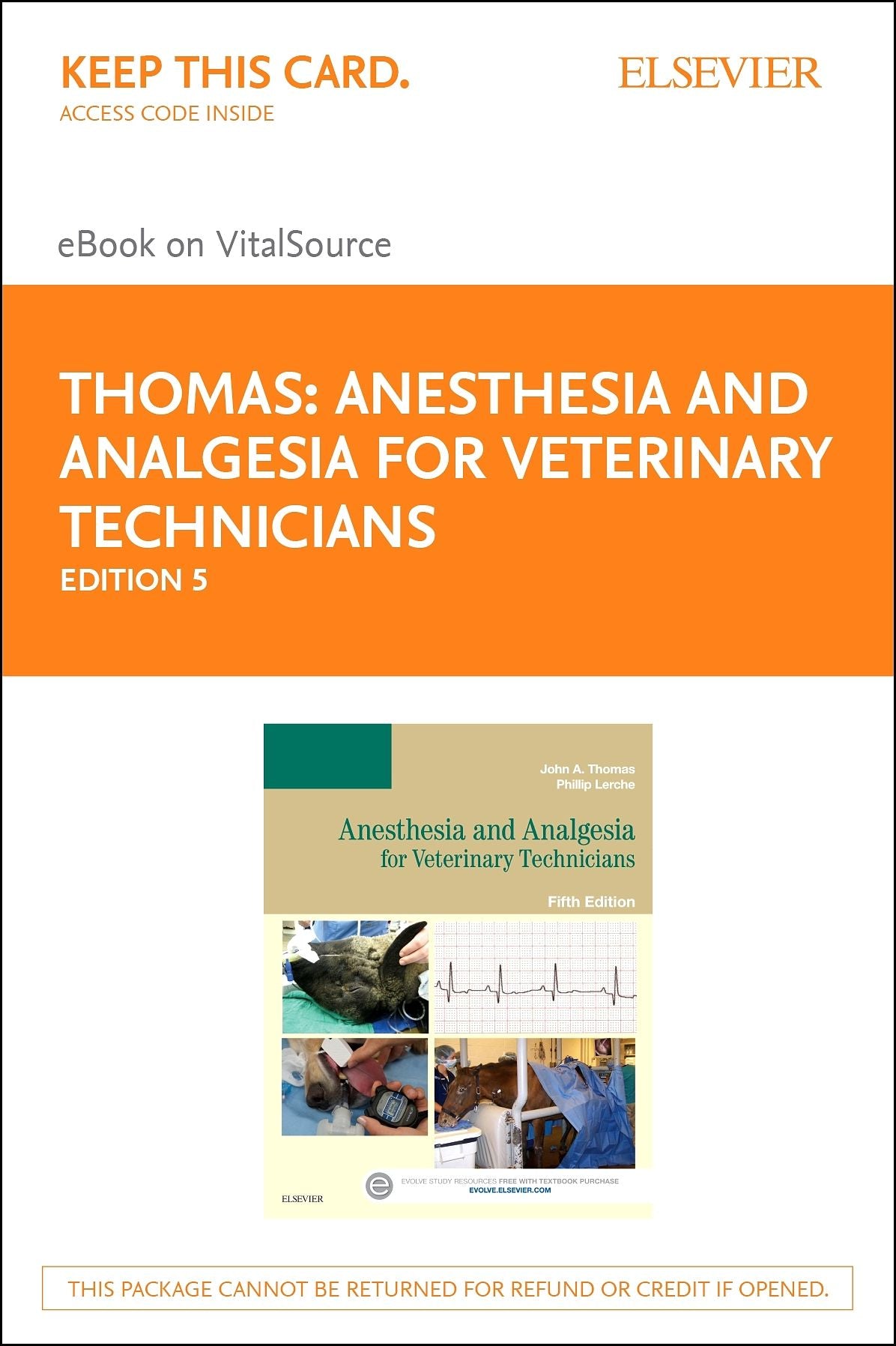 Anesthesia and Analgesia for Veterinary Technicians - E-Book