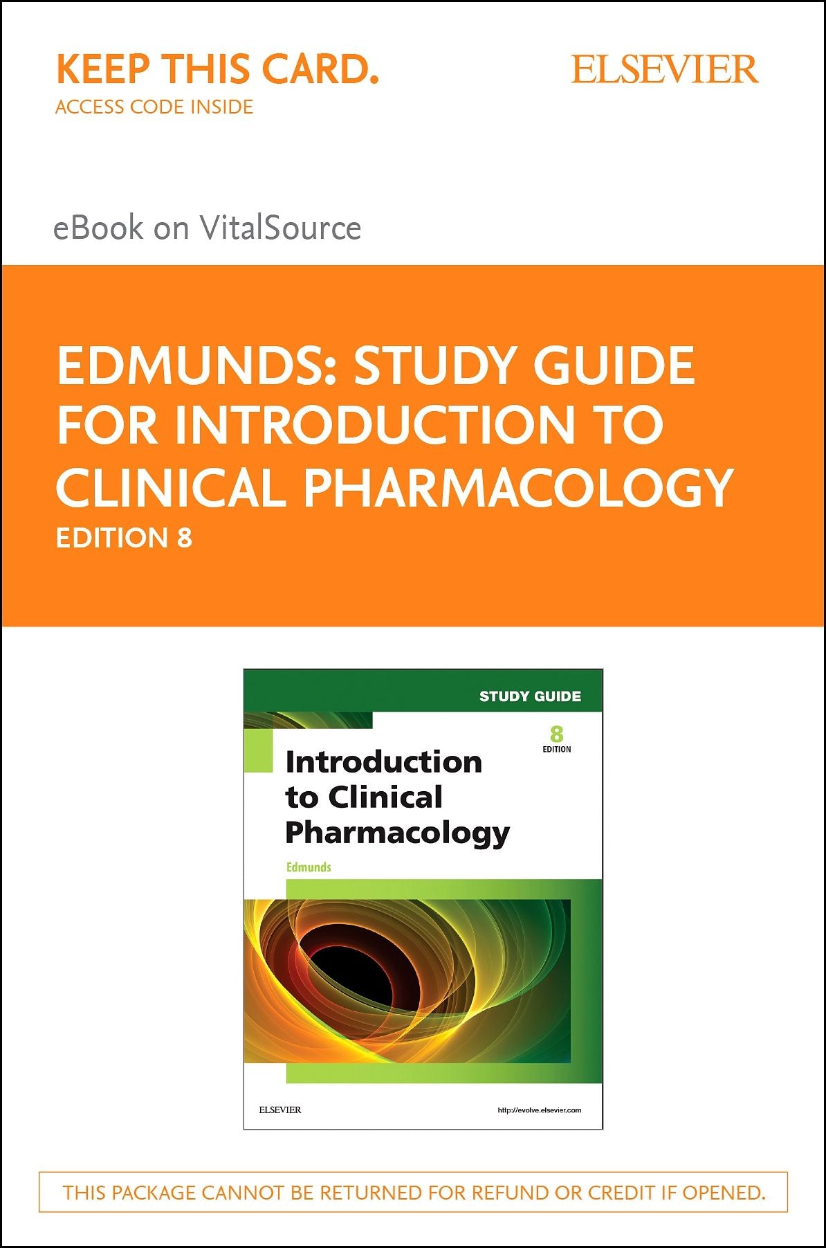 Study Guide for Introduction to Clinical Pharmacology - E-Book