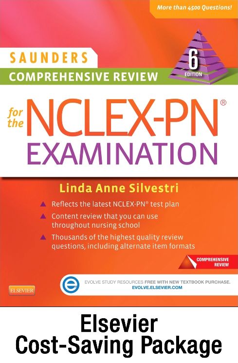 Saunders Comprehensive Review for the NCLEX-PN Examination - Pageburst E-book for Silvestri, Saunders Comprehensive Review for the NCLEX-PN Examination Access Code Cards