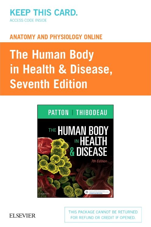 Anatomy and Physiology Online for the Human Body in Health & Disease (Access Code)