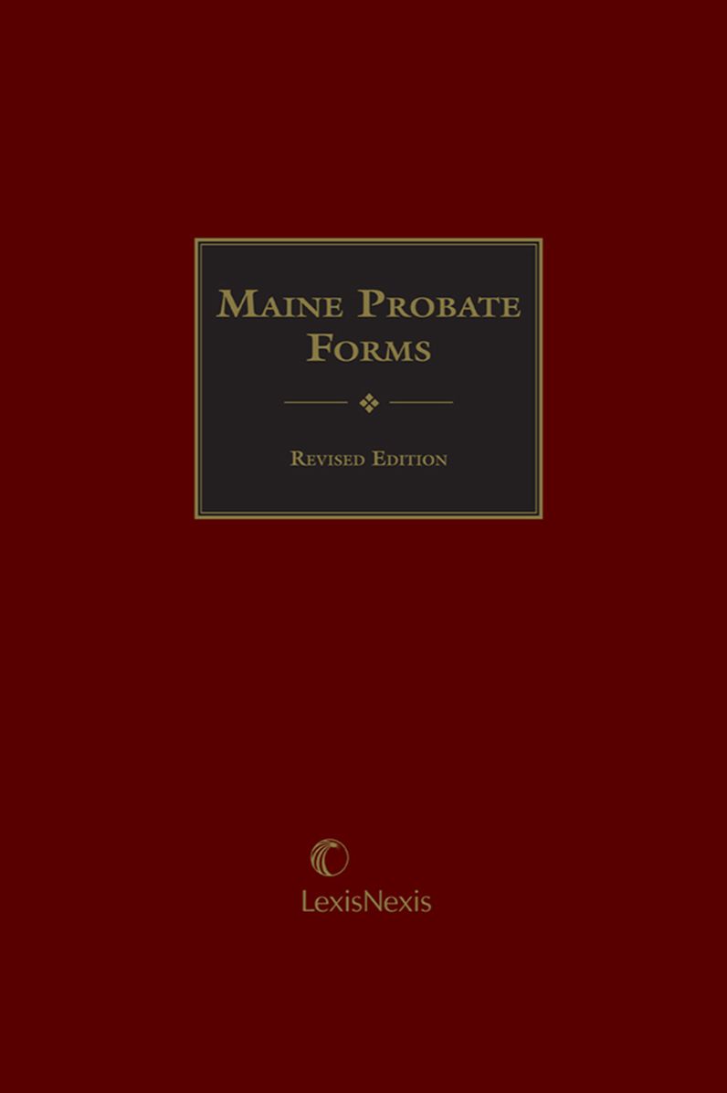 Maine Probate Forms