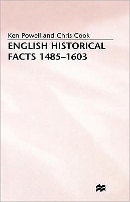 English Historical Facts 1485-1603