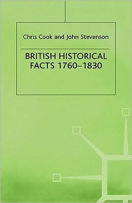 British Historical Facts, 1760-1830