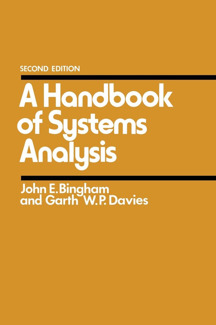 A Handbook of Systems Analysis