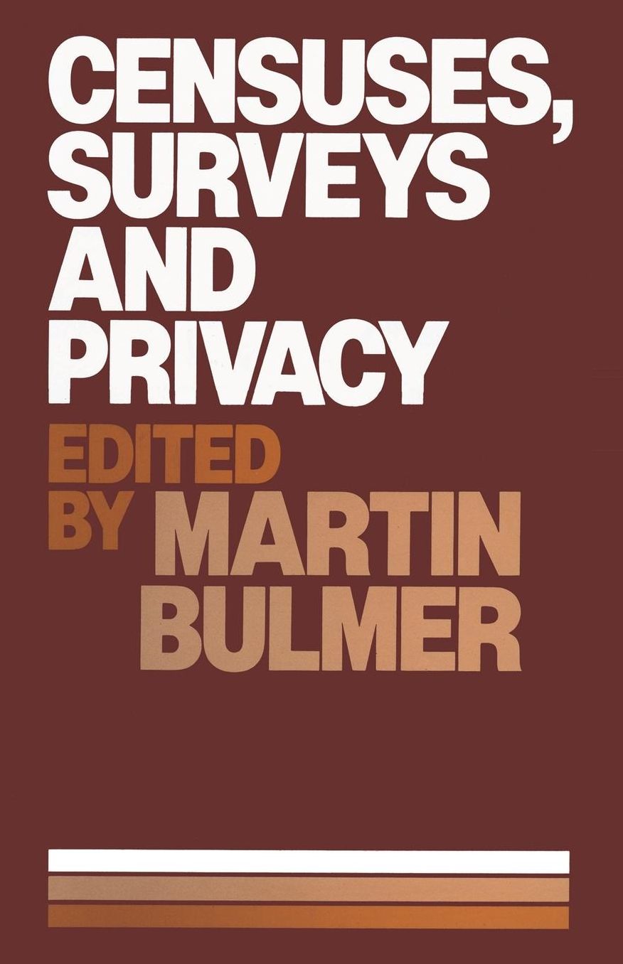 Censuses, Surveys and Privacy