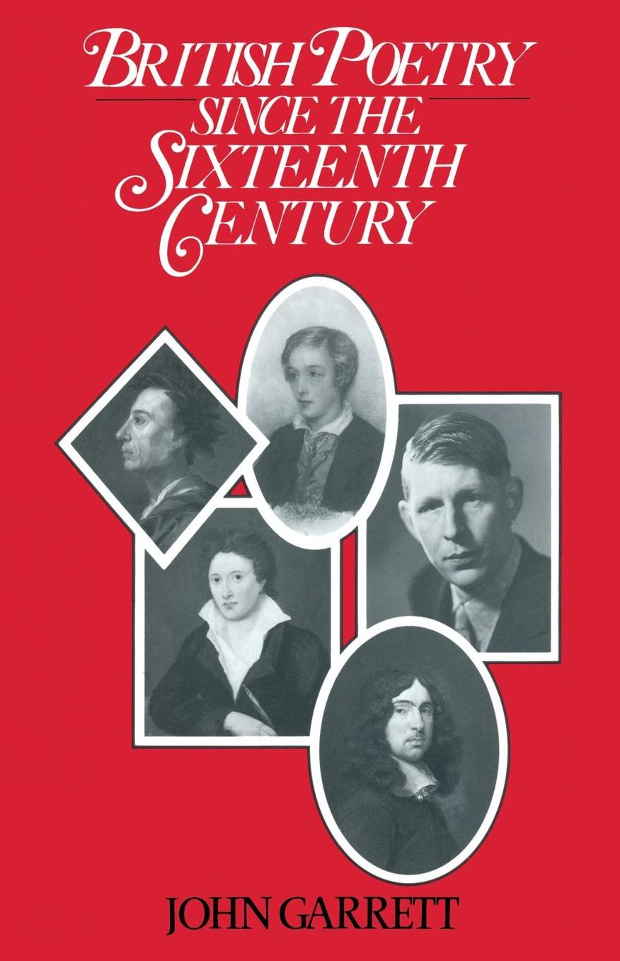 British Poetry Since the Sixteenth Century: A Students' Guide