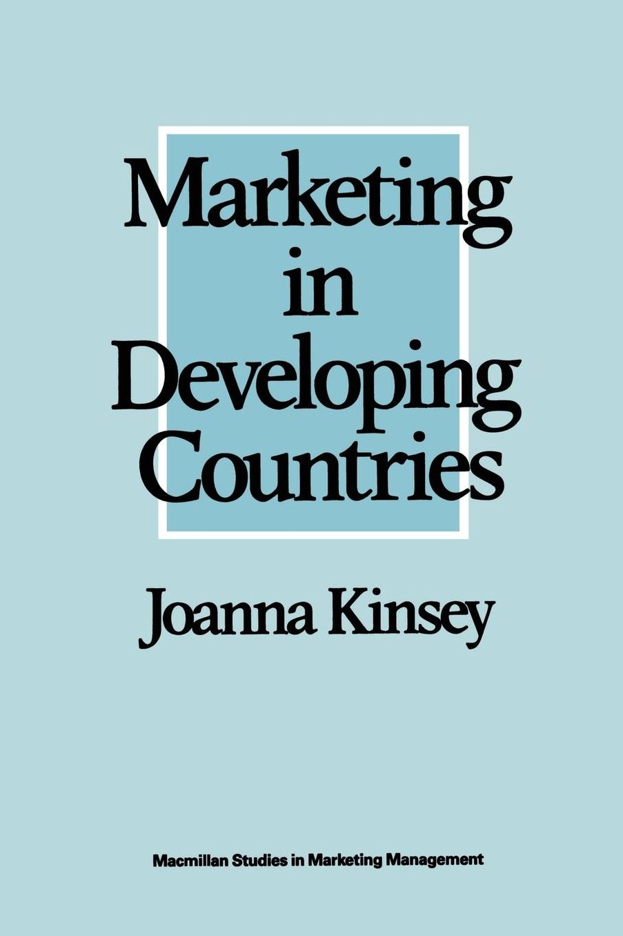 Marketing in Developing Countries