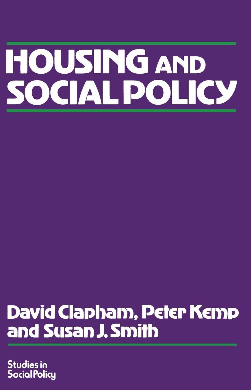 Housing and Social Policy