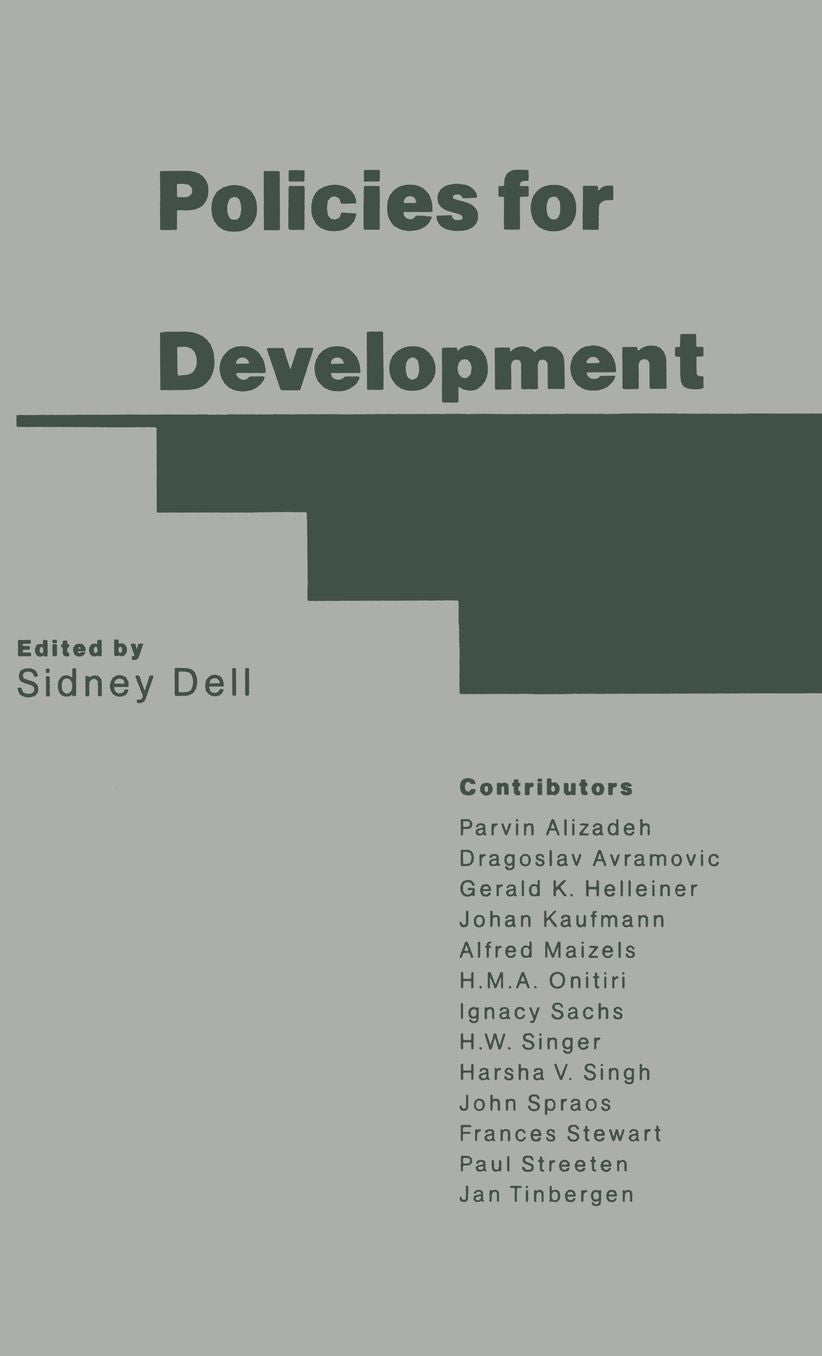 Policies for Development: Essays in Honour of Gamani Corea