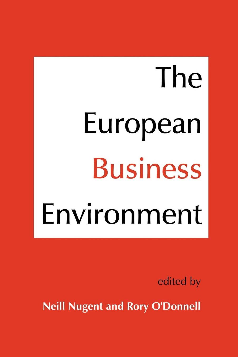 The European Business Environment