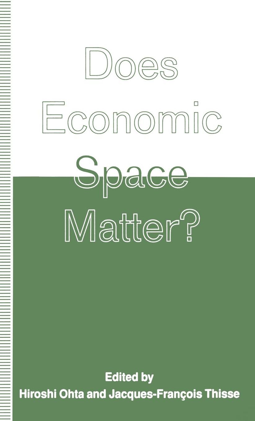 Does Economic Space Matter?: Essays in Honour of Melvin L. Greenhut