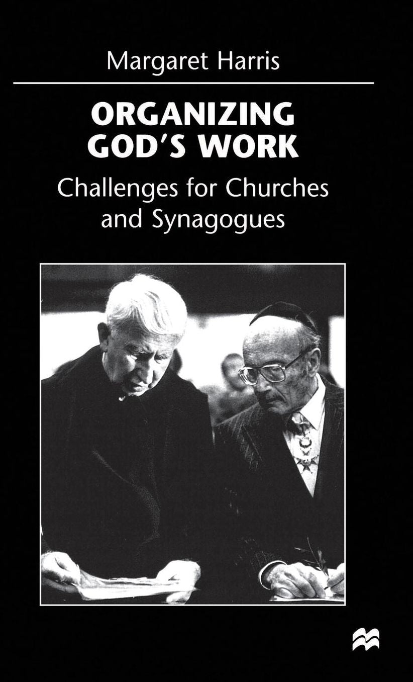 Organising God's Work: Challenges for Churches and Synagogues