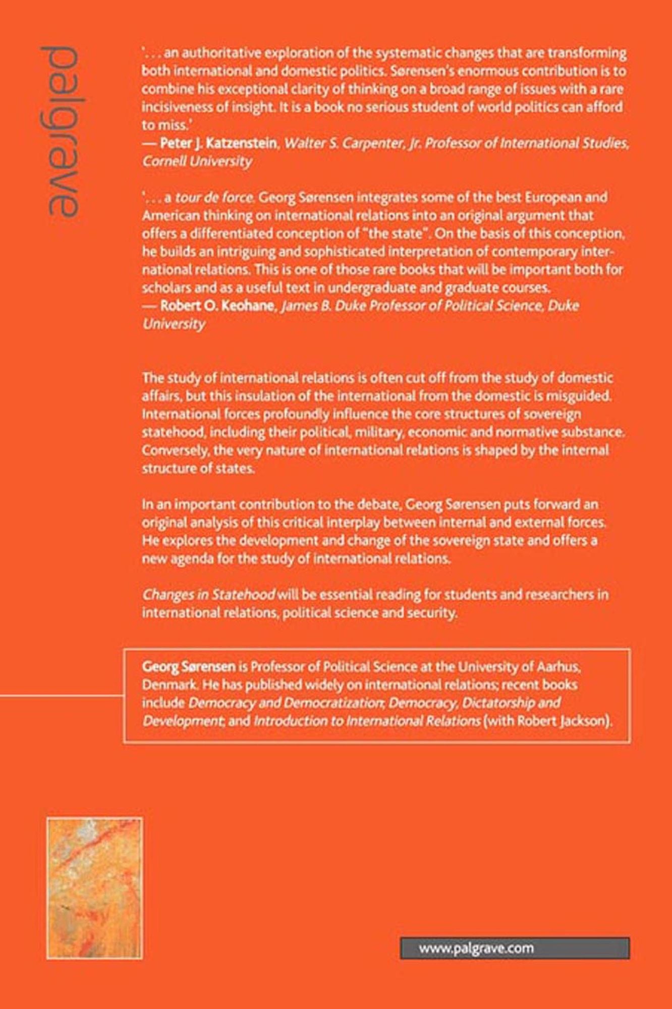 Changes in Statehood: The Transformation of International Relations