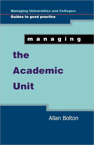 Managing the Academic Unit