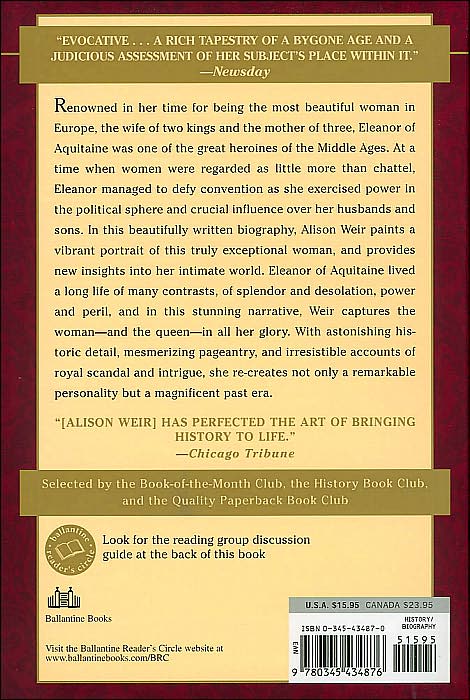 Eleanor of Aquitaine: By the Wrath of God, Queen of England