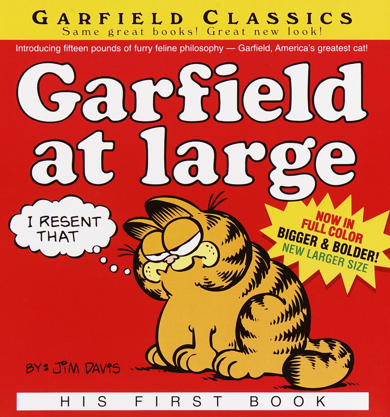 Garfield at Large (Colorized)