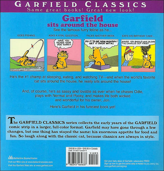 Garfield Sits Around the House (Garfield Classics Series #7)