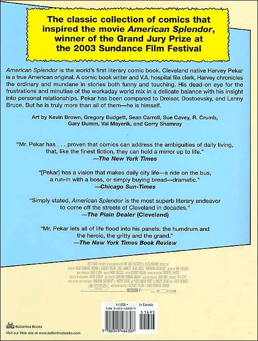 American Splendor: The Life and Times of Harvey Pekar