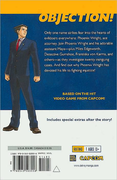 Phoenix Wright, Ace Attorney: Official Casebook, Volume 1