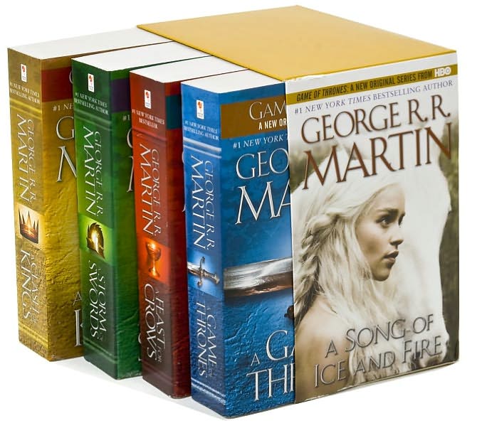 A Game of Thrones 4-Book Boxed Set (A Song of Ice and Fire Series)