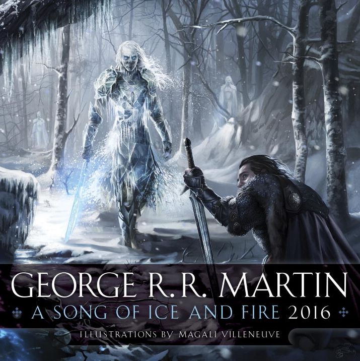 2016 A Song of Ice and Fire Wall Calendar