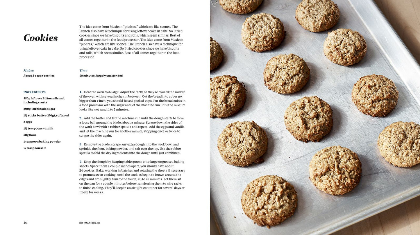 Bittman Bread: No-Knead Whole Grain Baking for Every Day: A Bread Recipe Cookbook